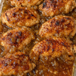 3-Ingredient Baked Onion Chicken