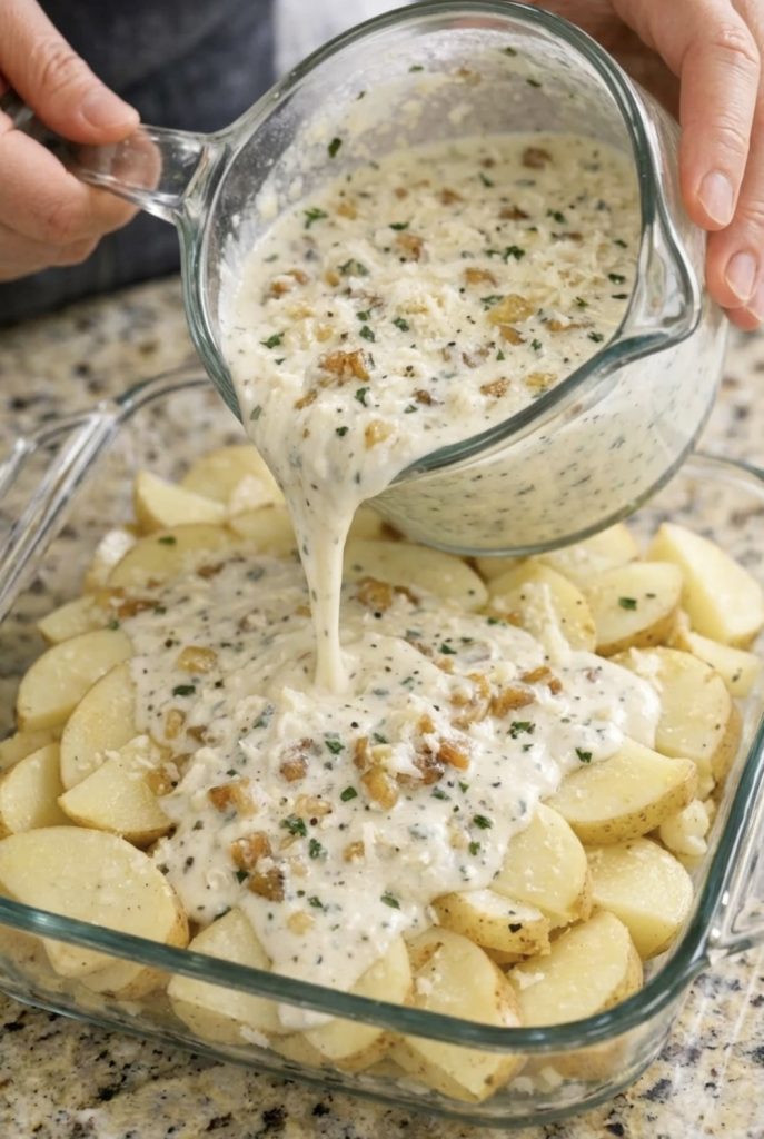 Crockpot Scalloped Potatoes