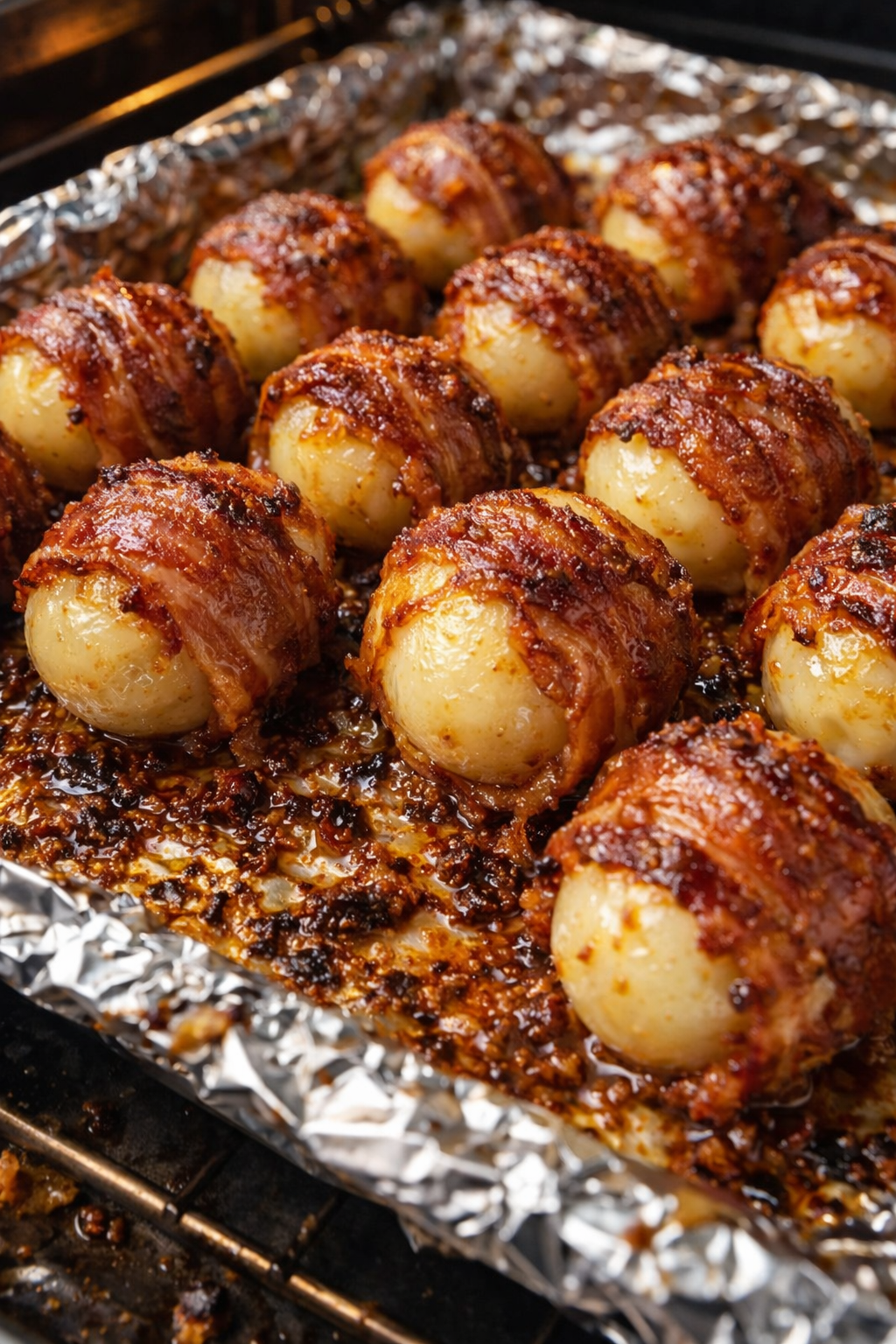 Bacon Wrapped Potatoes