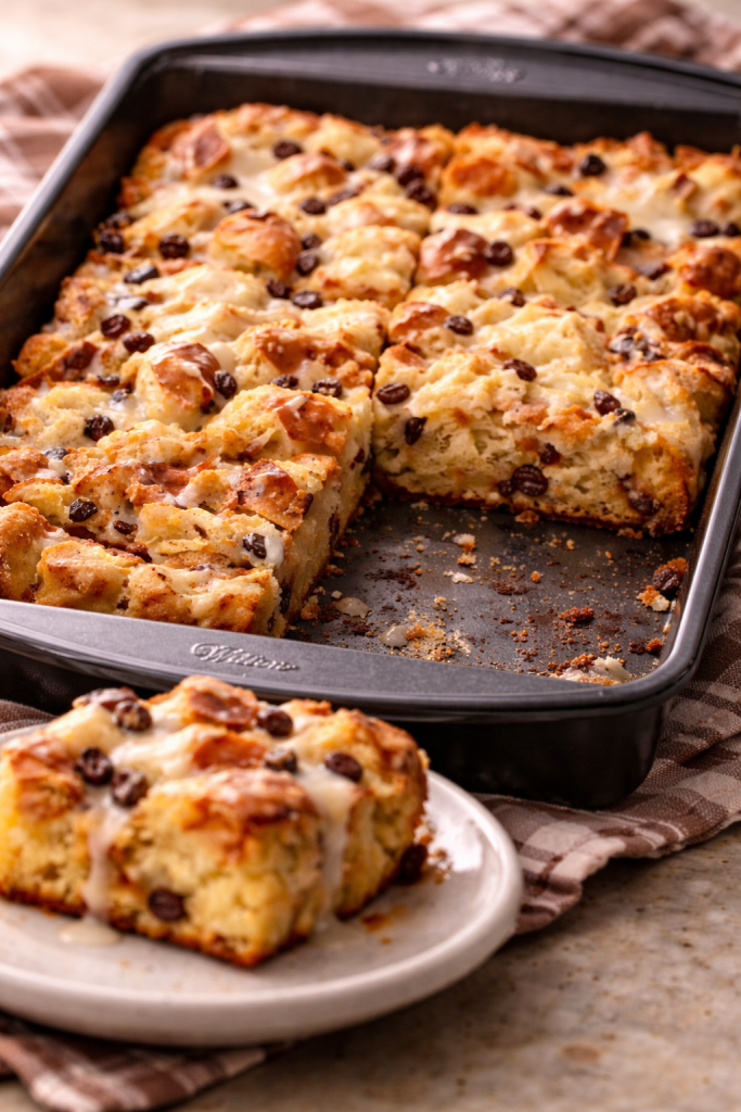 Cinnamon Raisin Bread Pudding
