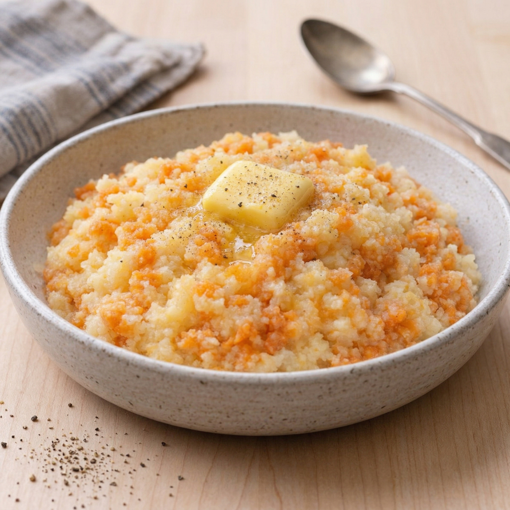 Slow Cooker Carrot and Potato Mash