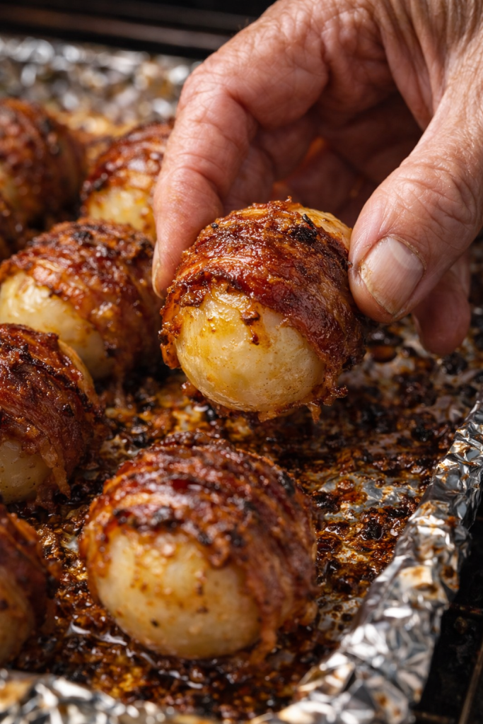 Bacon Wrapped Potatoes