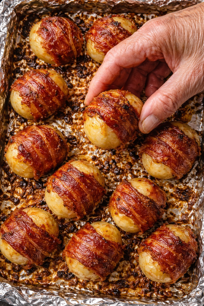 Bacon Wrapped Potatoes