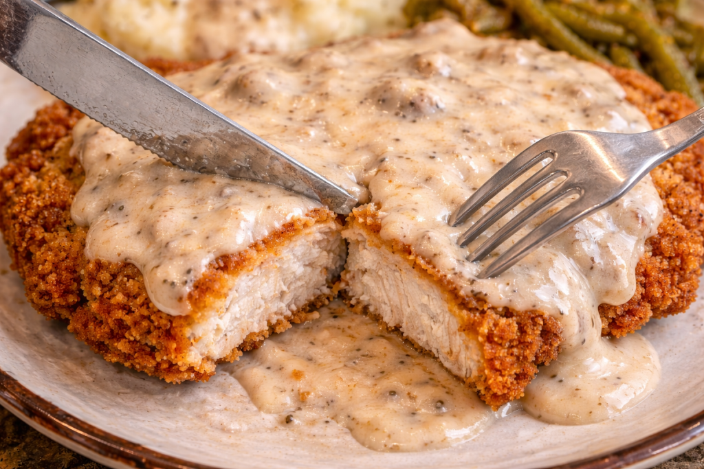Chicken Fried Steak and Gravy