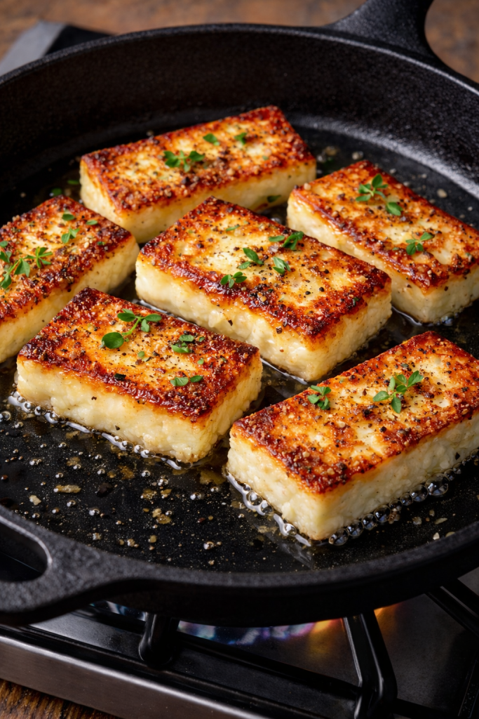 3-Ingredient Pan-Fried Halloumi