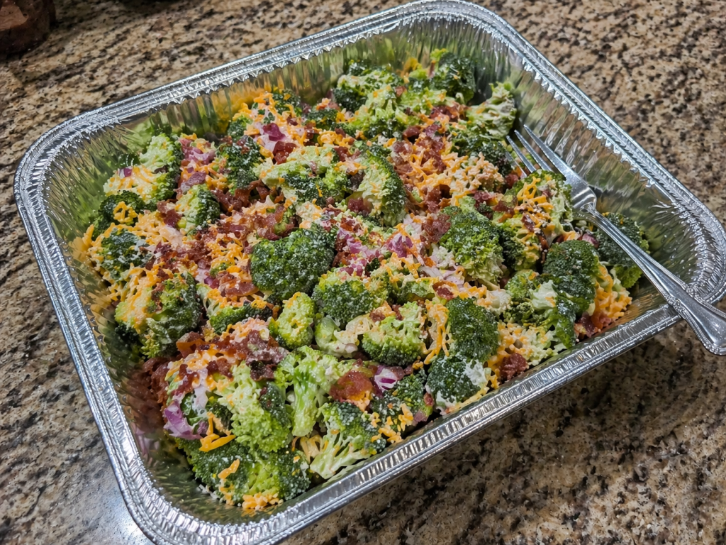 EASY BROCCOLI SALAD