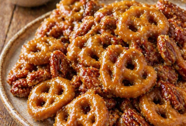 Butter Toffee Pretzels