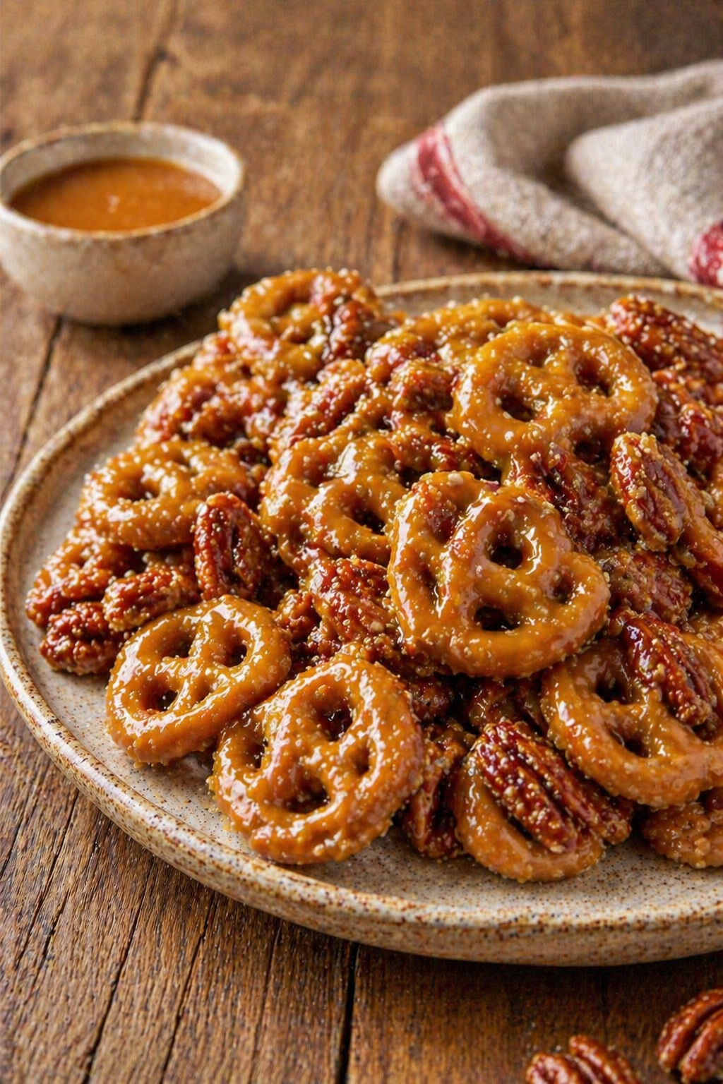 Butter Toffee Pretzels