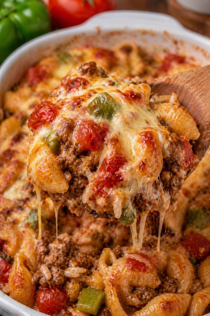 5-Ingredient Stuffed Pepper Pasta