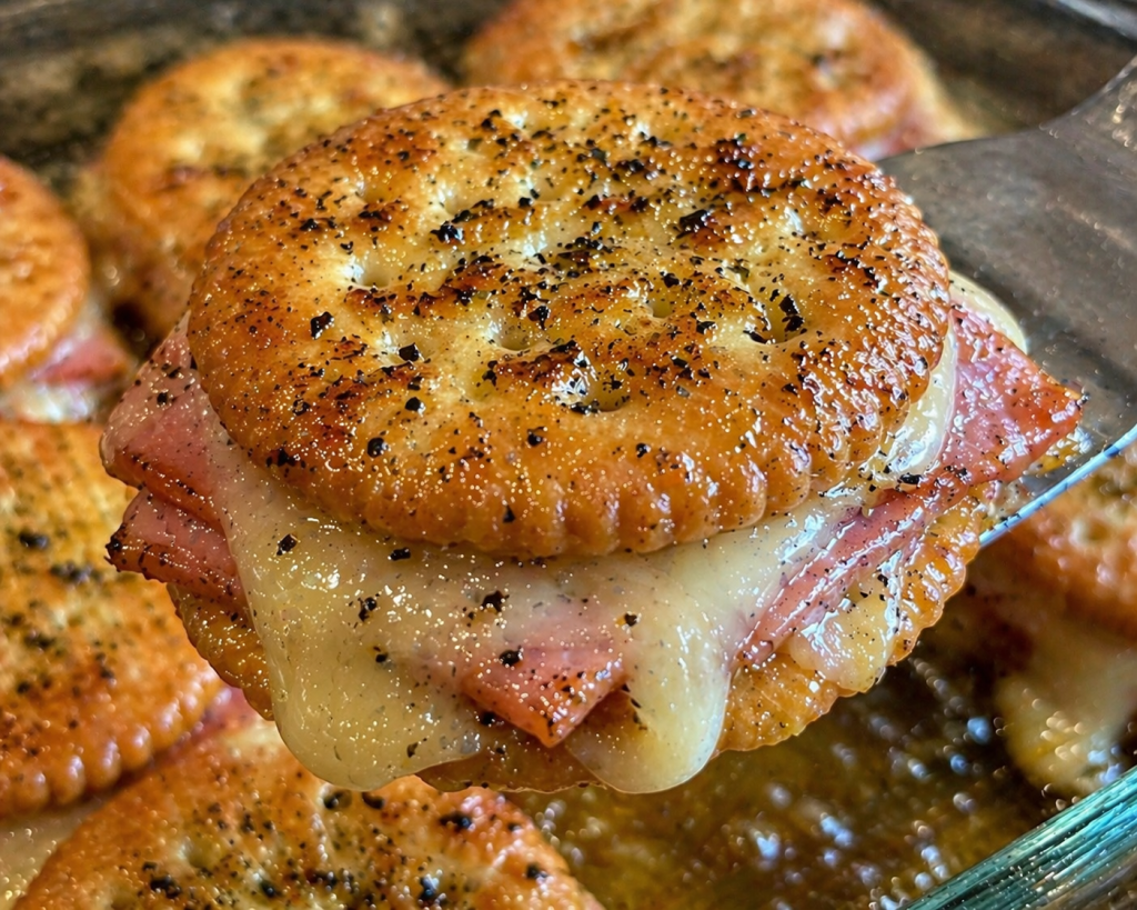 Ritz Cracker Party Sandwiches