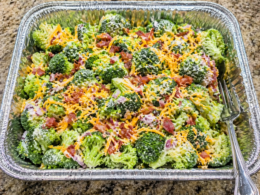 EASY BROCCOLI SALAD