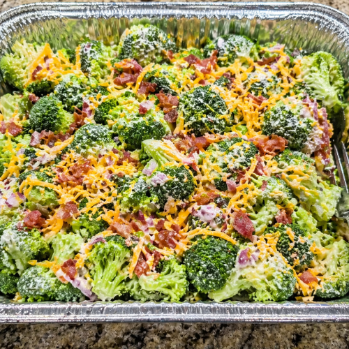 EASY BROCCOLI SALAD