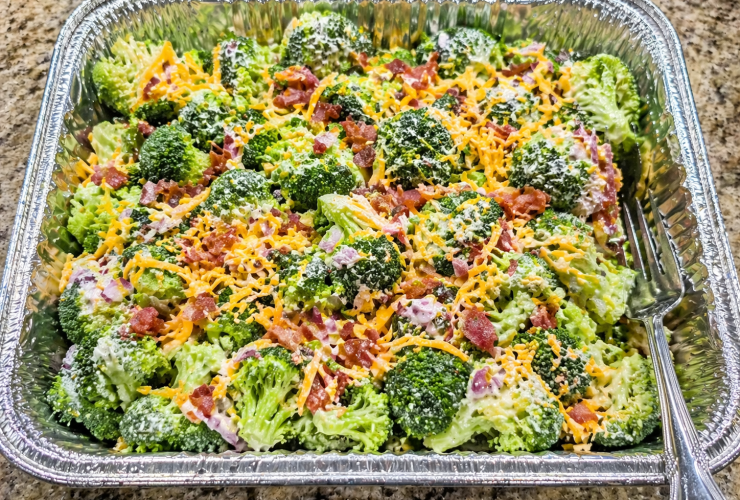 EASY BROCCOLI SALAD