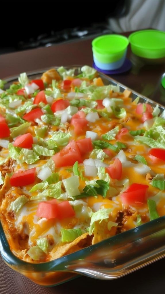 PILLSBURY’S CRESCENT ROLL TACO BAKE