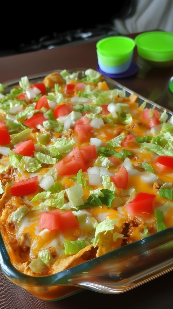 PILLSBURY’S CRESCENT ROLL TACO BAKE
