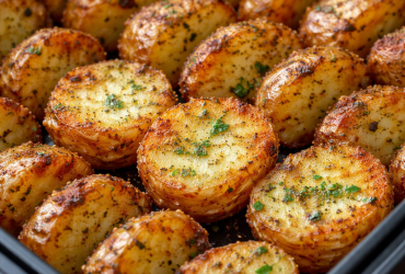 Air Fryer Sliced Potatoes