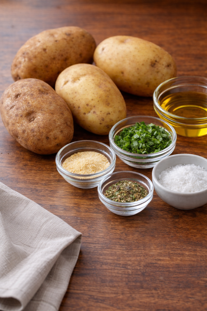 Air Fryer Sliced Potatoes