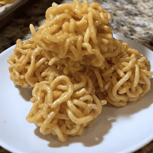 No Bake Peanut Butter Haystacks