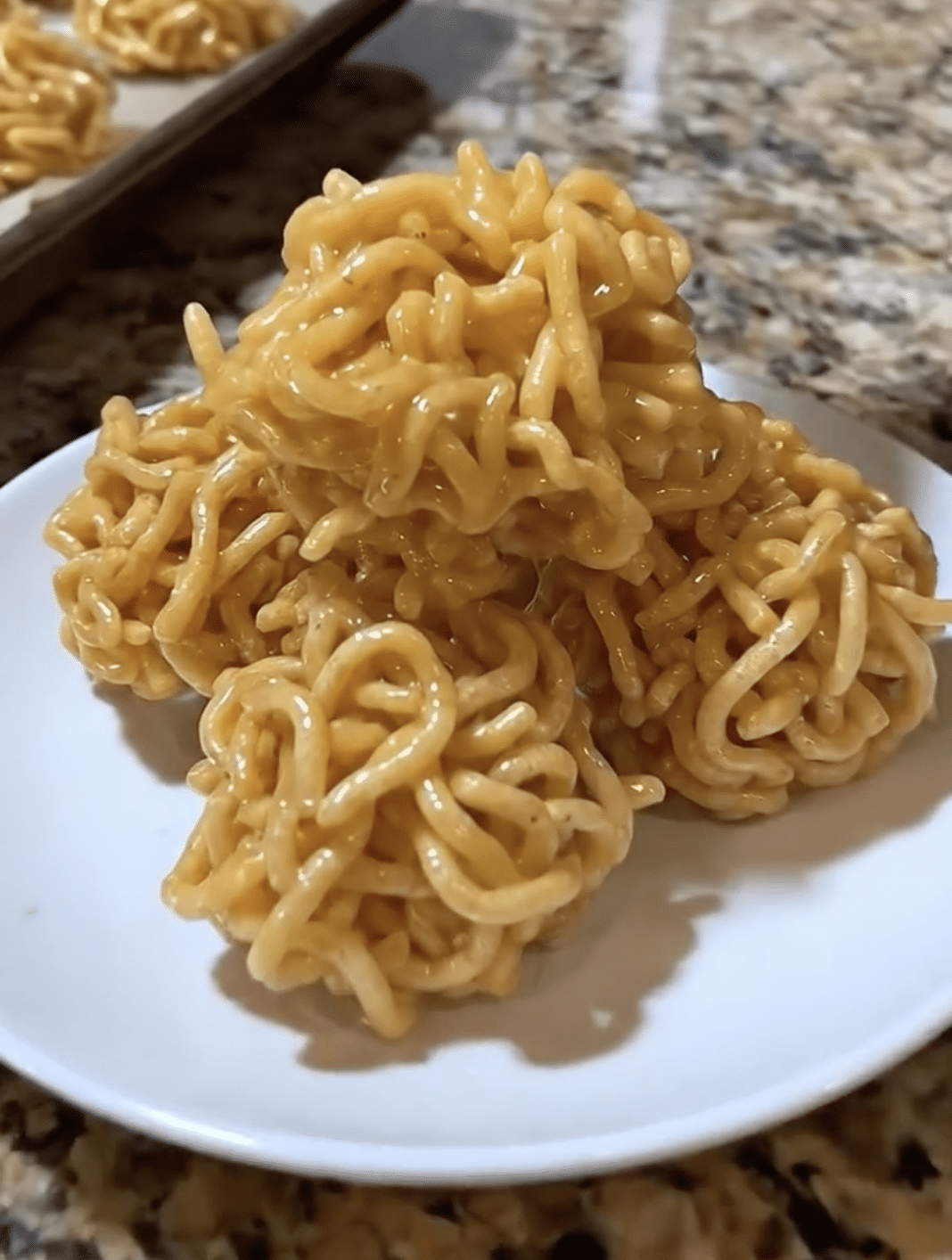 No Bake Peanut Butter Haystacks