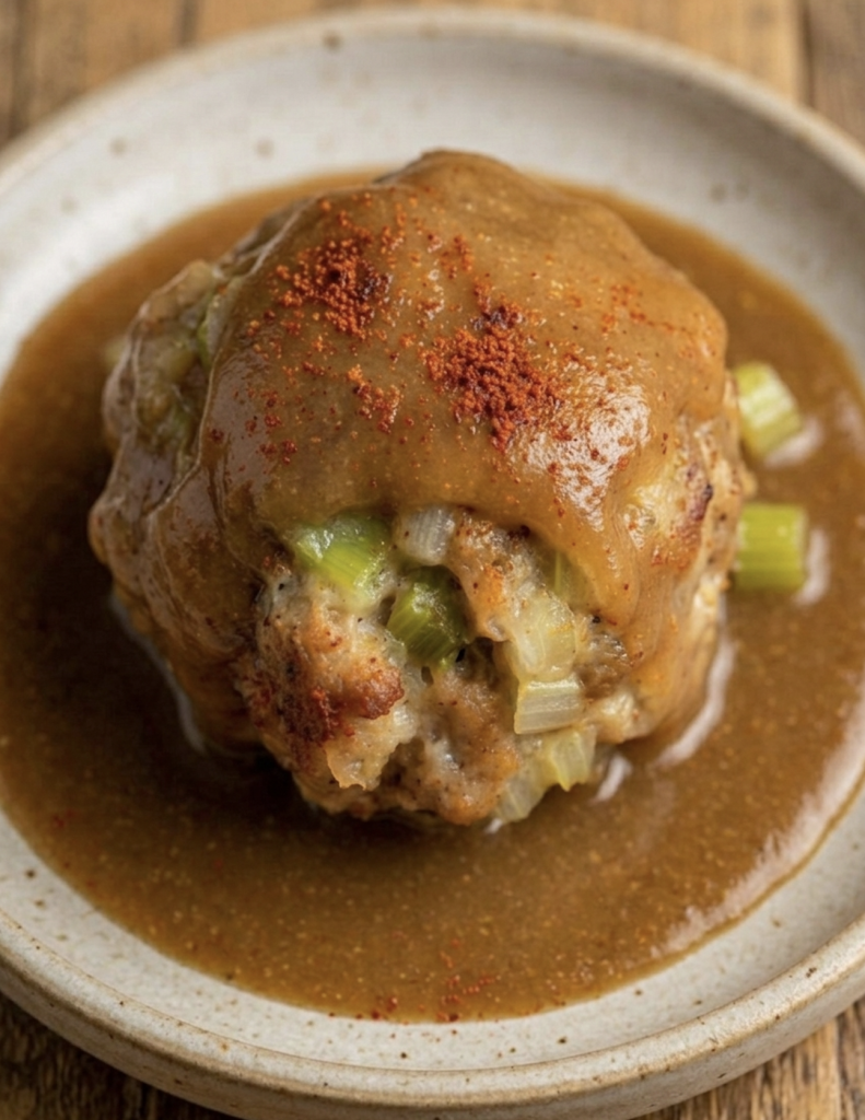 Leftover Turkey Stuffing Balls