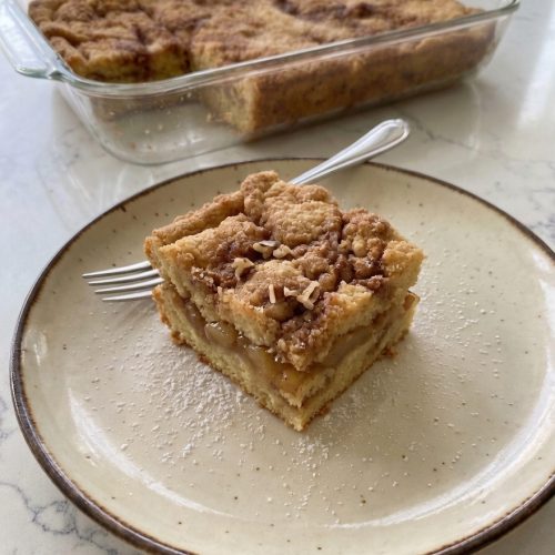 Apple Cheesecake Danish Bars