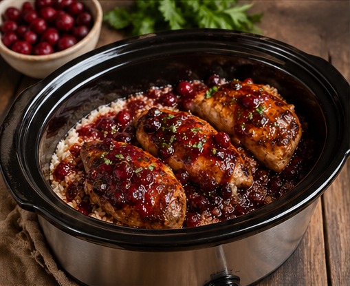 Amish Cranberry Chicken