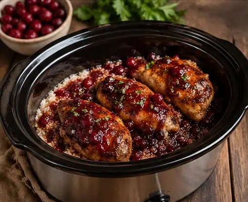 Amish Cranberry Chicken
