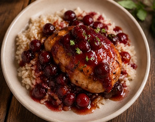 Amish Cranberry Chicken