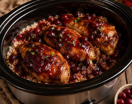 Storage: Keep leftover chicken and sauce in an airtight container in the refrigerator for up to 4 days.

Make-Ahead Freezer Meal: Combine all ingredients in a gallon-sized freezer bag and freeze for up to 3 months. Thaw completely in the refrigerator before transferring to the slow cooker to cook as directed.
