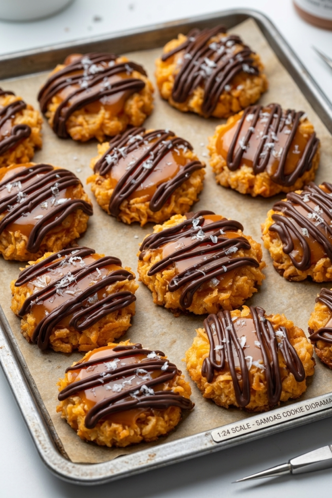 Easy No-Bake Samoa Cookies