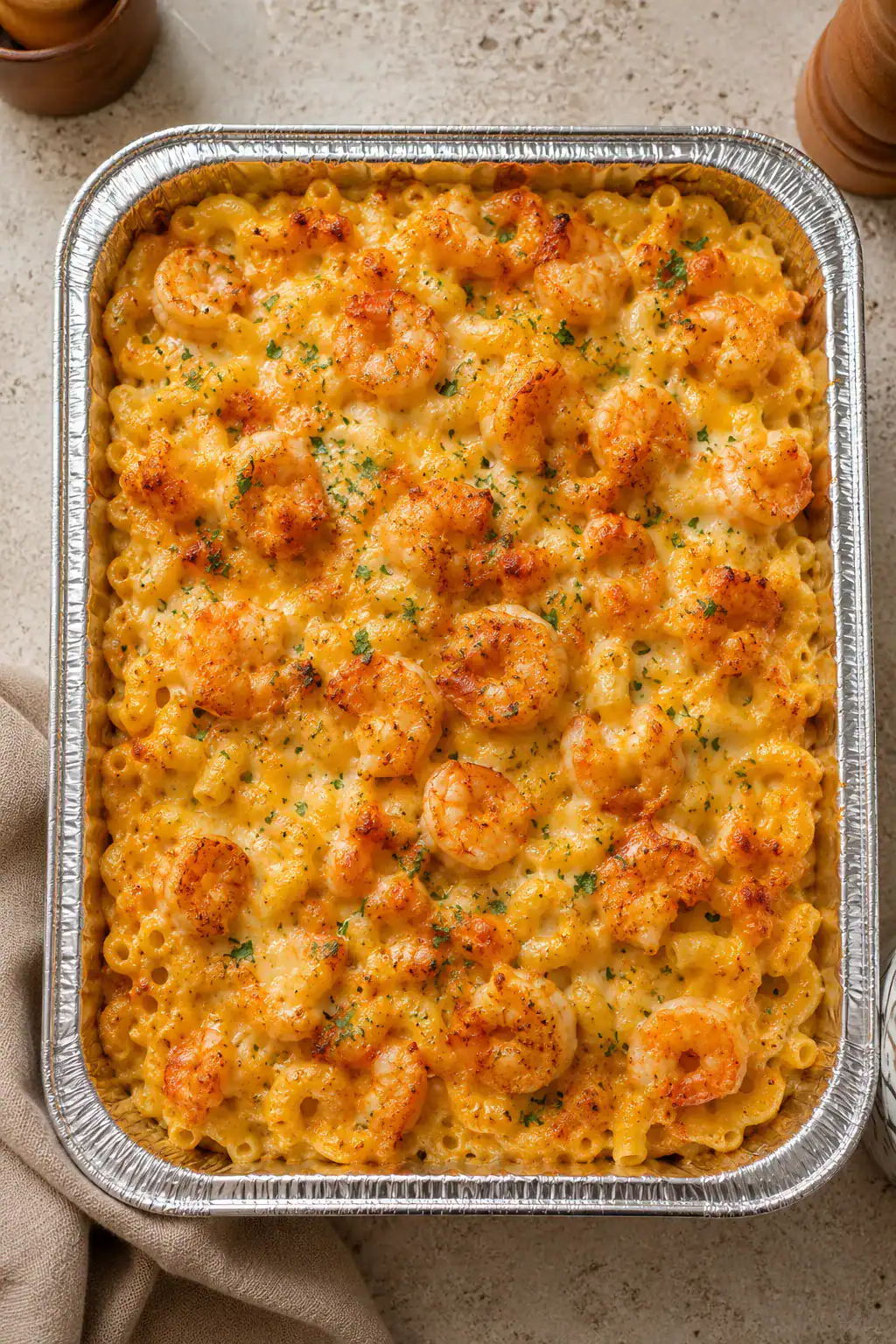 Seafood Mac and Cheese