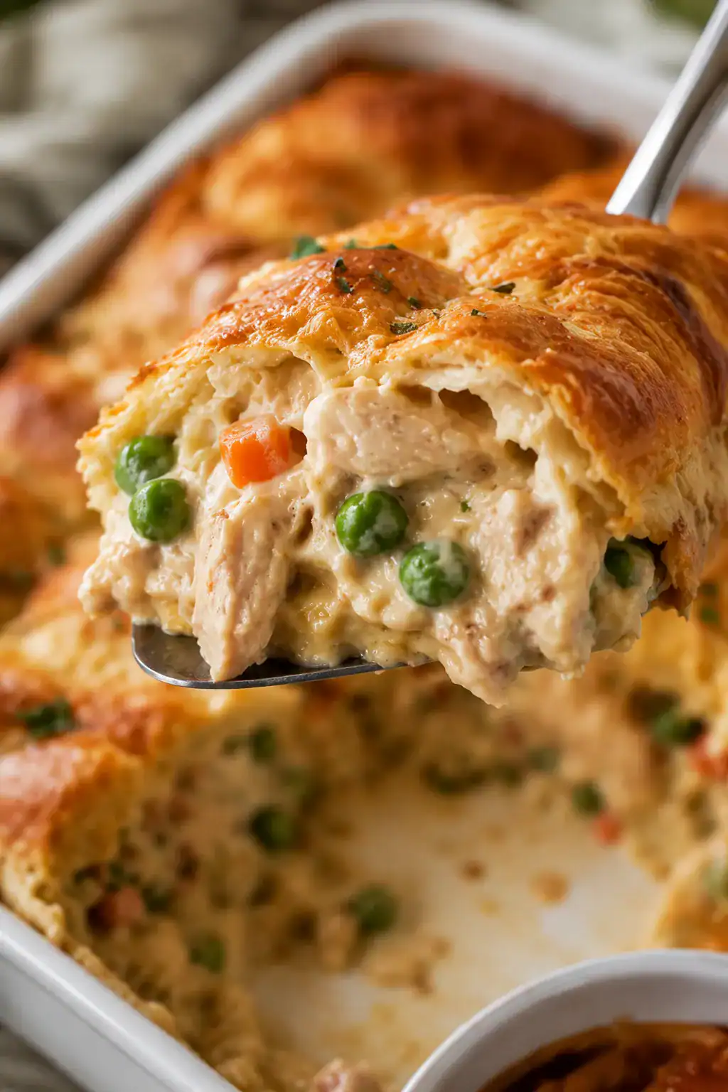Creamy Chicken Crescent Bake