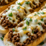 Philly Cheesesteak Garlic Bread