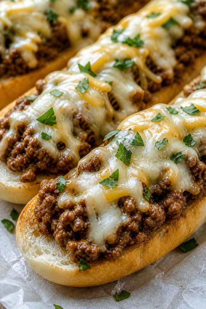 Philly Cheesesteak Garlic Bread