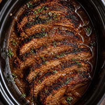 SLOW COOKER BEEF BRISKET