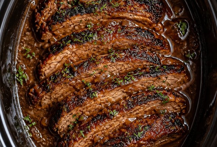 SLOW COOKER BEEF BRISKET