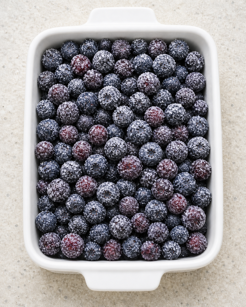 4-Ingredient Blueberry Dump Cake