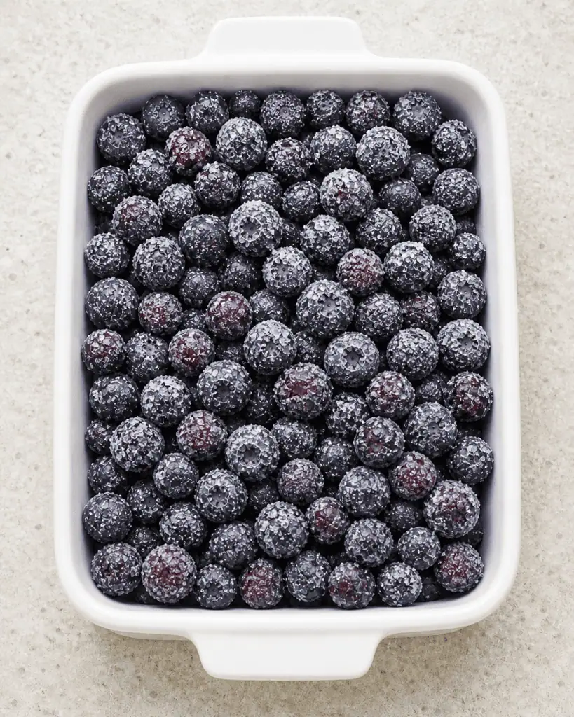 4-Ingredient Blueberry Dump Cake