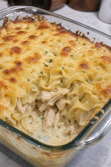 Creamy Chicken Noodle Casserole