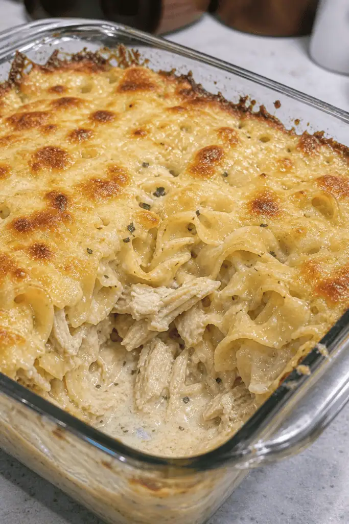 Creamy Chicken Noodle Casserole