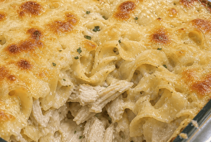 Creamy Chicken Noodle Casserole