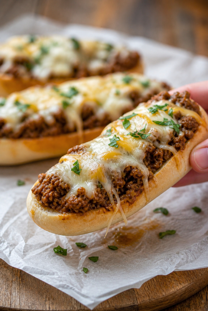 Philly Cheesesteak Garlic Bread