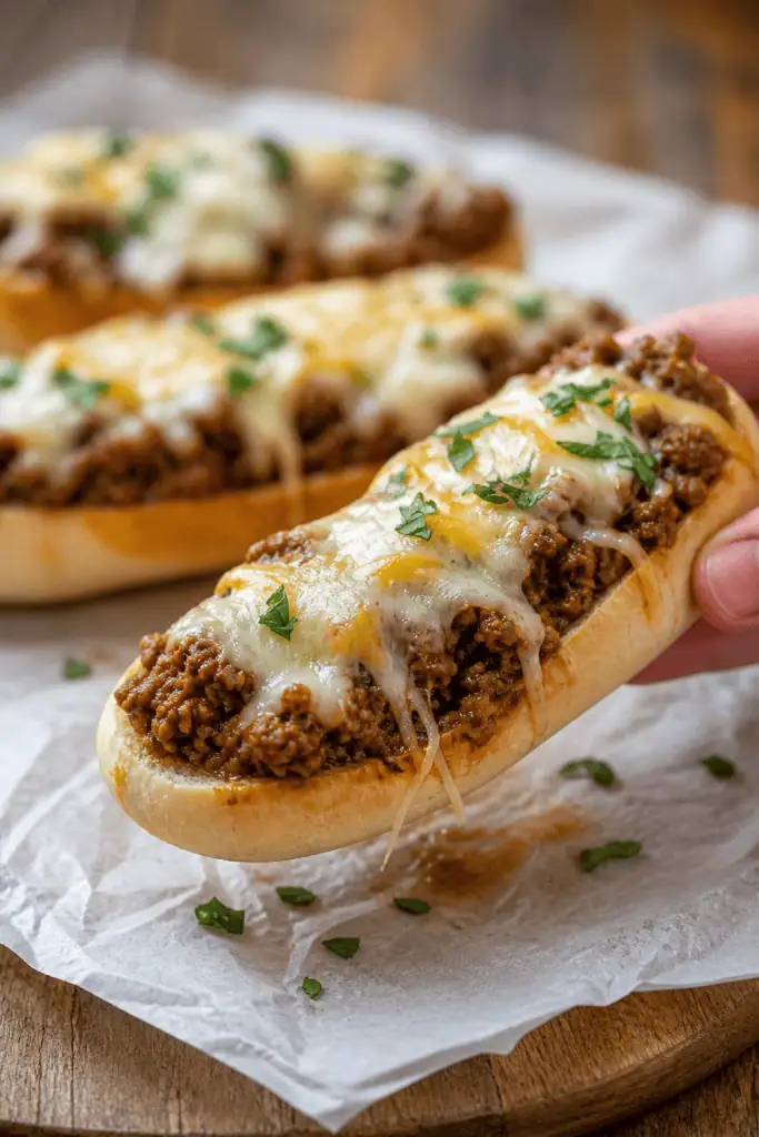 Philly Cheesesteak Garlic Bread
