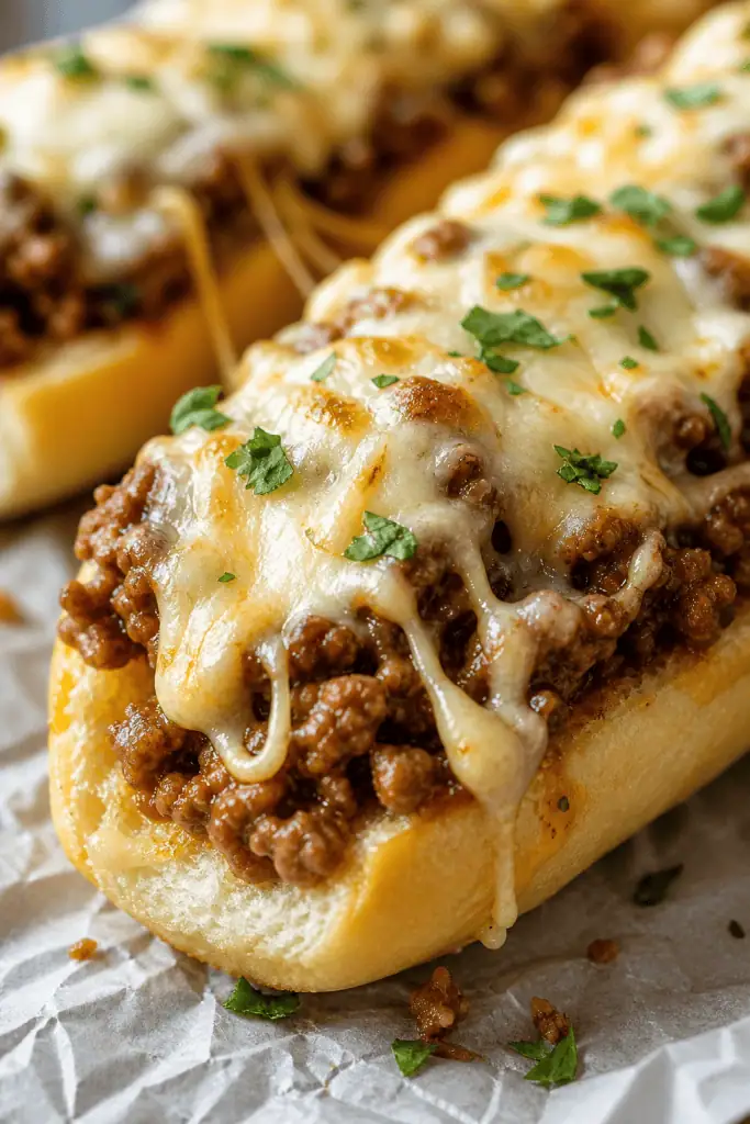 Philly Cheesesteak Garlic Bread