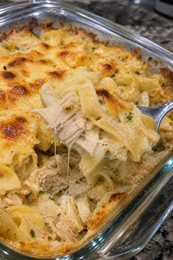 Creamy Chicken Noodle Casserole