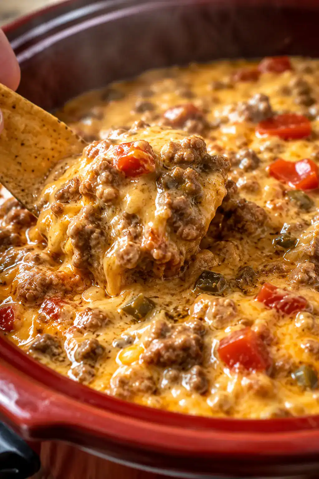 Slow Cooker Sausage Dip
