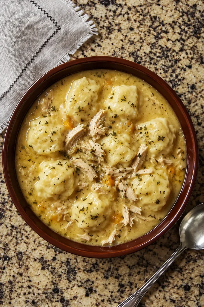 Best Ever Crock Pot Chicken and Dumplings