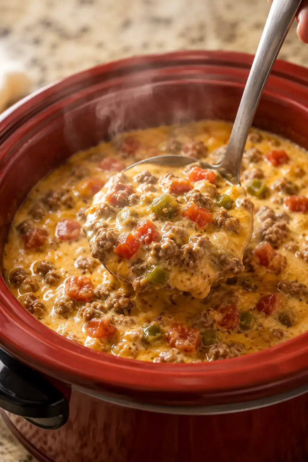 Slow Cooker Sausage Dip