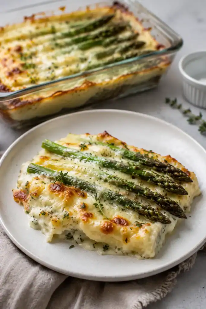 Cheesy Asparagus Casserole