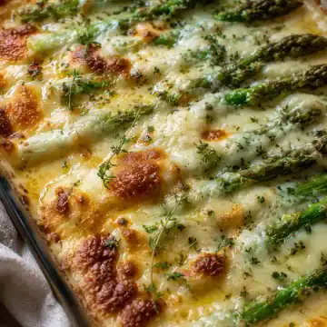 Cheesy Asparagus Casserole